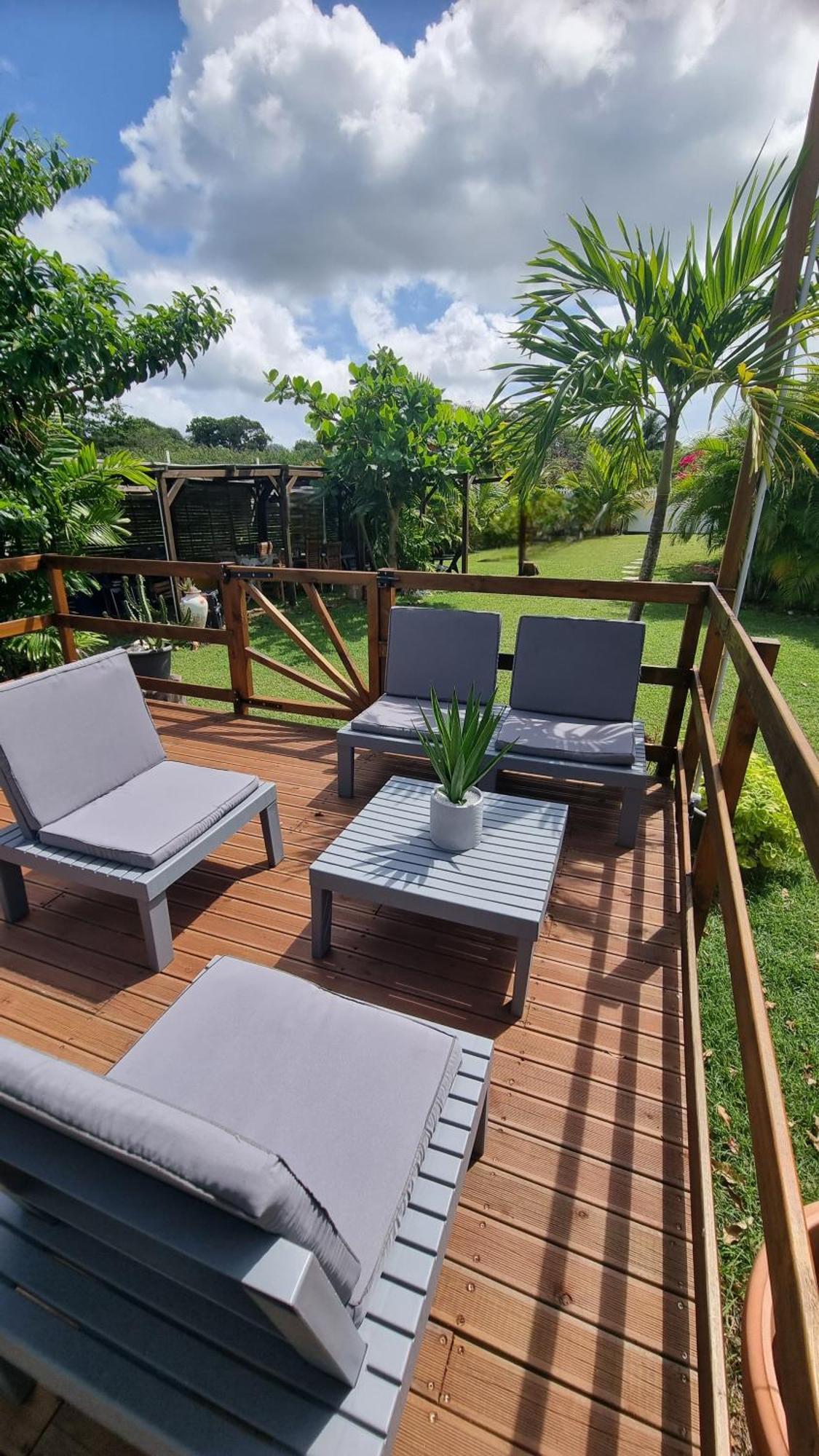 La Villa Rainbow & Ses 2 Kabanes แซนต์-อาน ภายนอก รูปภาพ